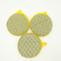 1PCS Color Round Sponge Kitchen Scouring Pad, Effectively Cleaning Stains